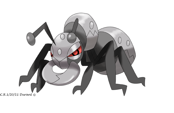 Durant the Ant pokemon by Phatmon …