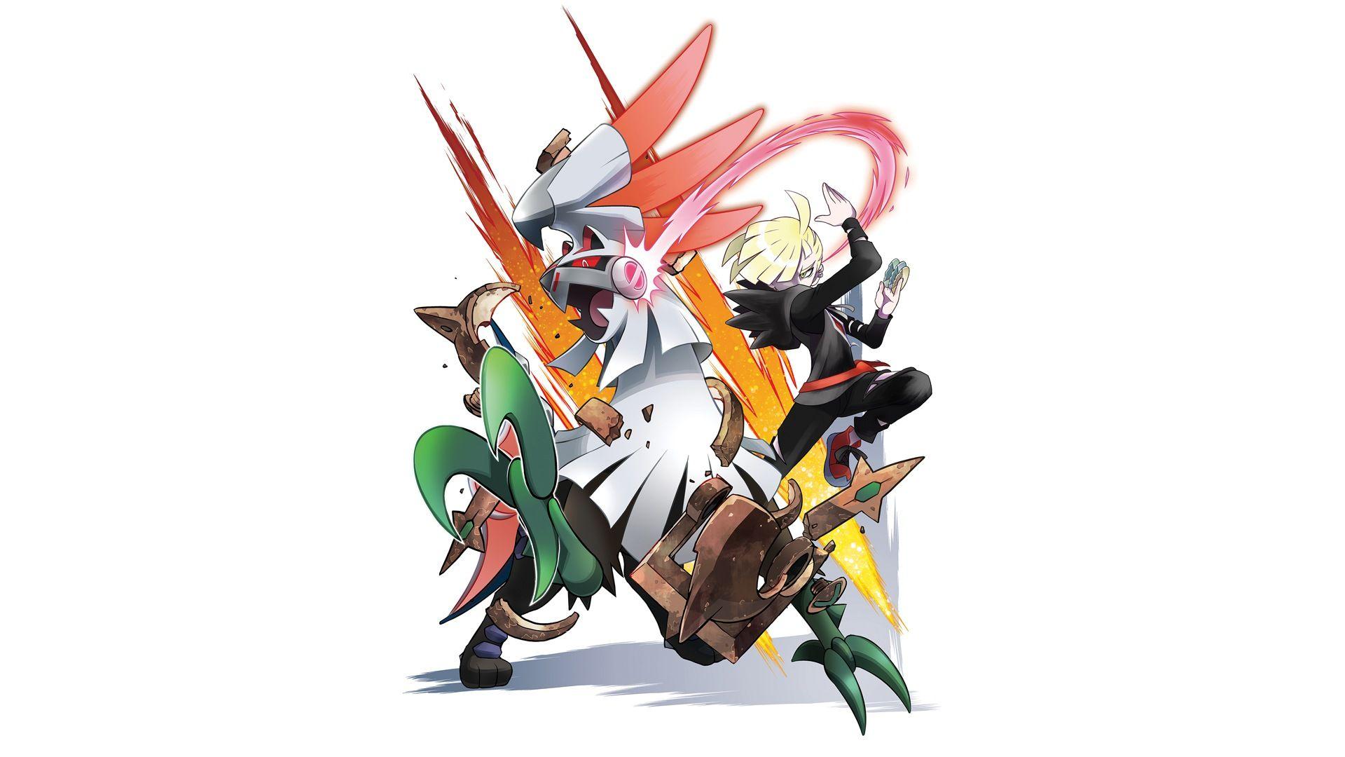 Gladion and Silvally Trainer Pokemon… Wallpapers