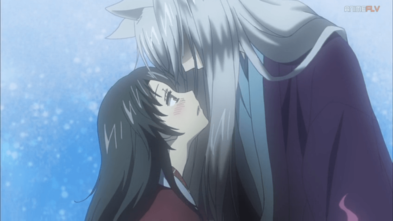 Nanami and Tomoe. Kamisama Hajimemashita Kako Hen Ova 4