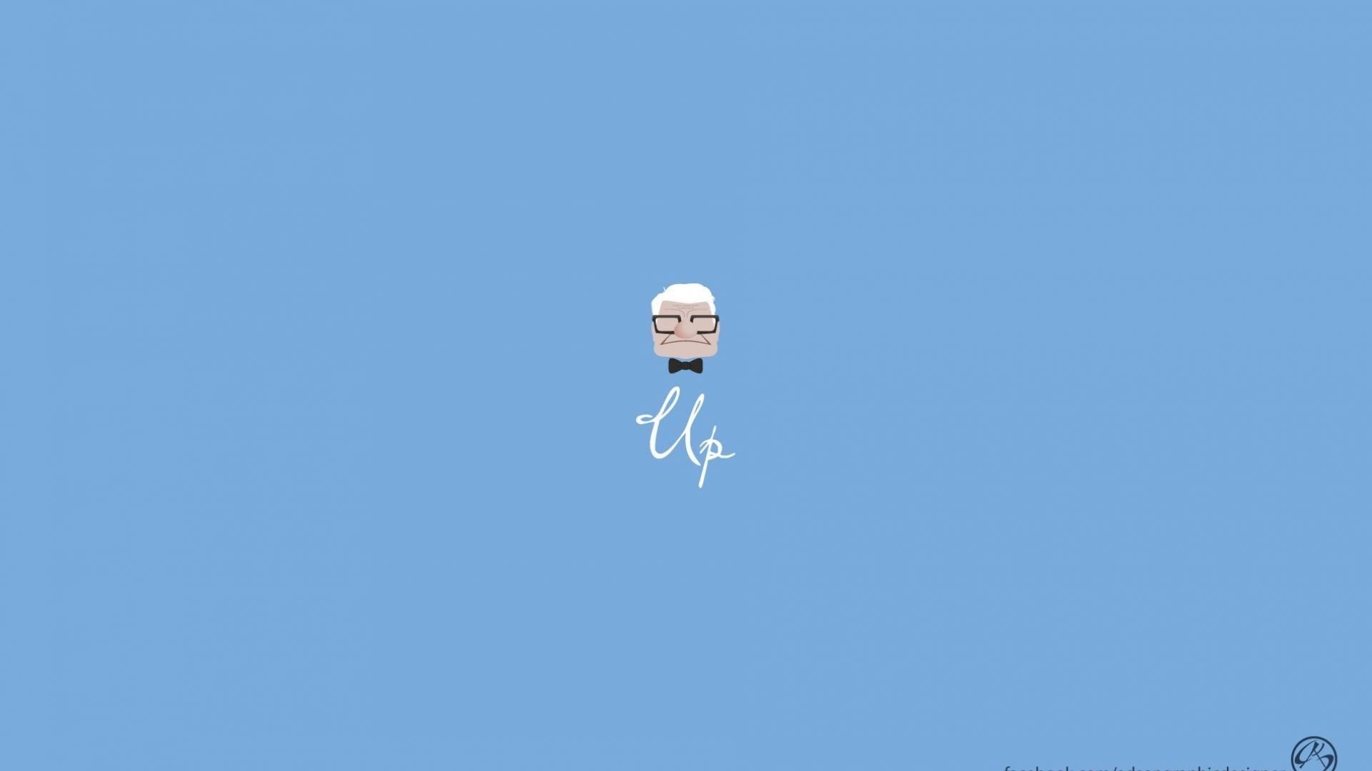 Pixar minimalistic up