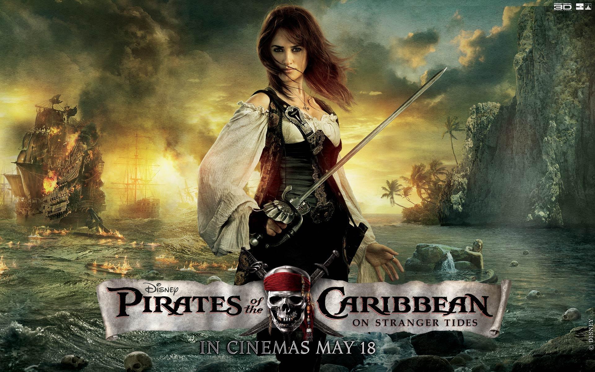 Penelope Cruz Pirates Of The Caribbean Wallpapers