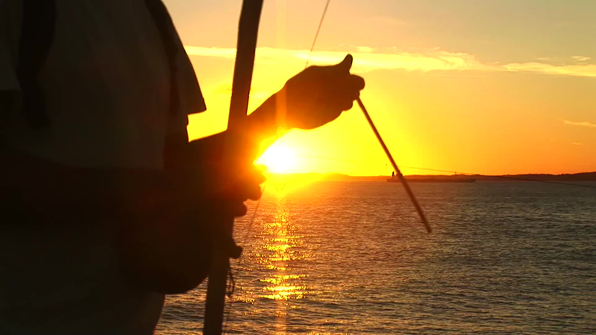 MAN PLAYING BERIMBAU ~ Stock Video Footage