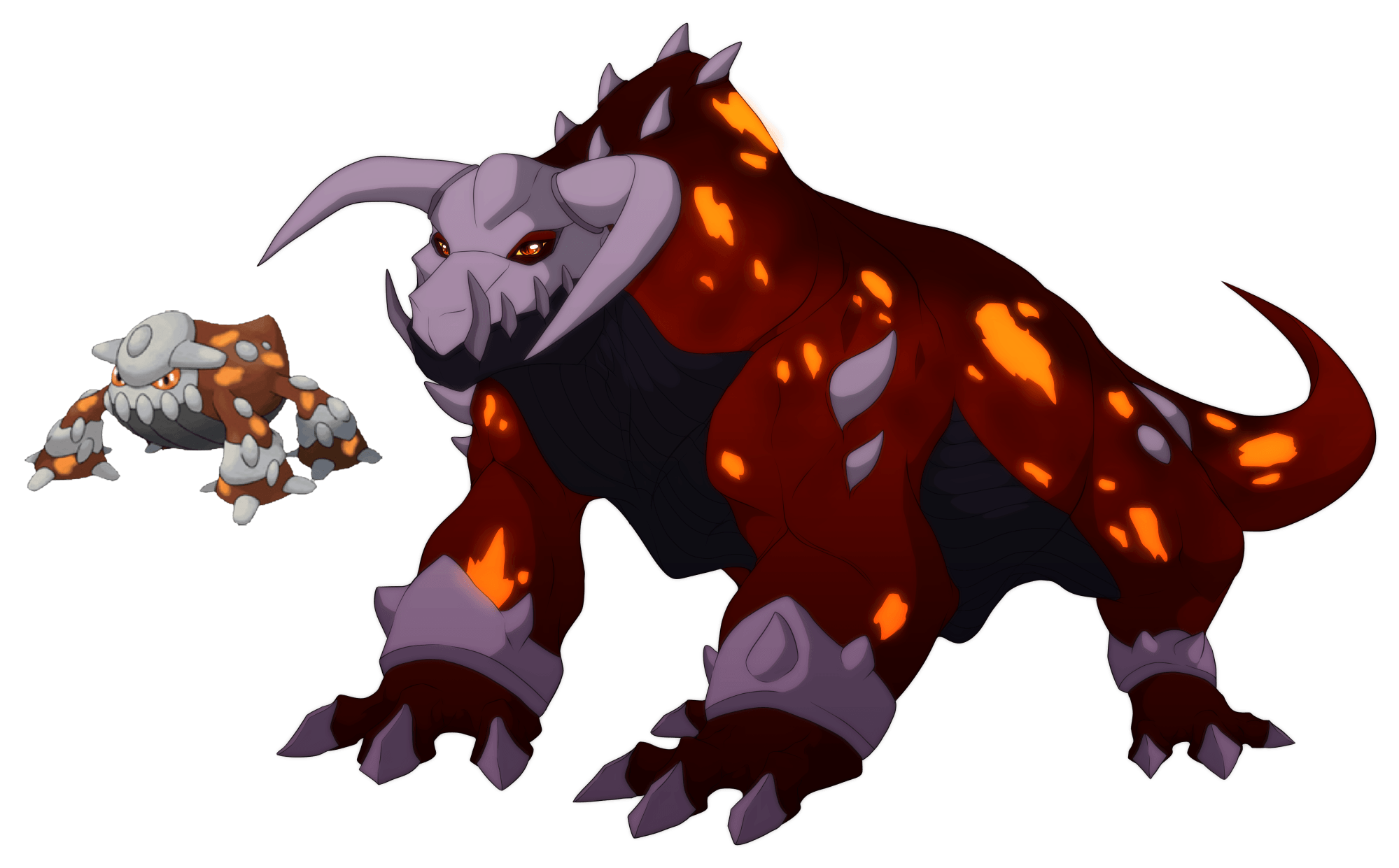 Bentha the Heatran by blueharuka