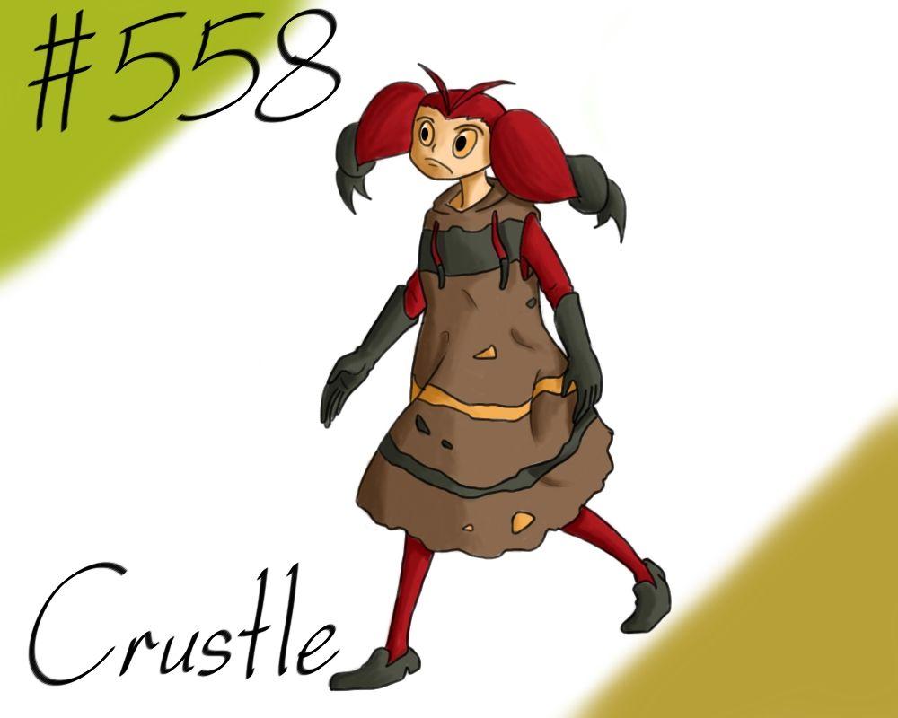 Pokemon Gijinka Project 558 Crustle by JinchuurikiHunter