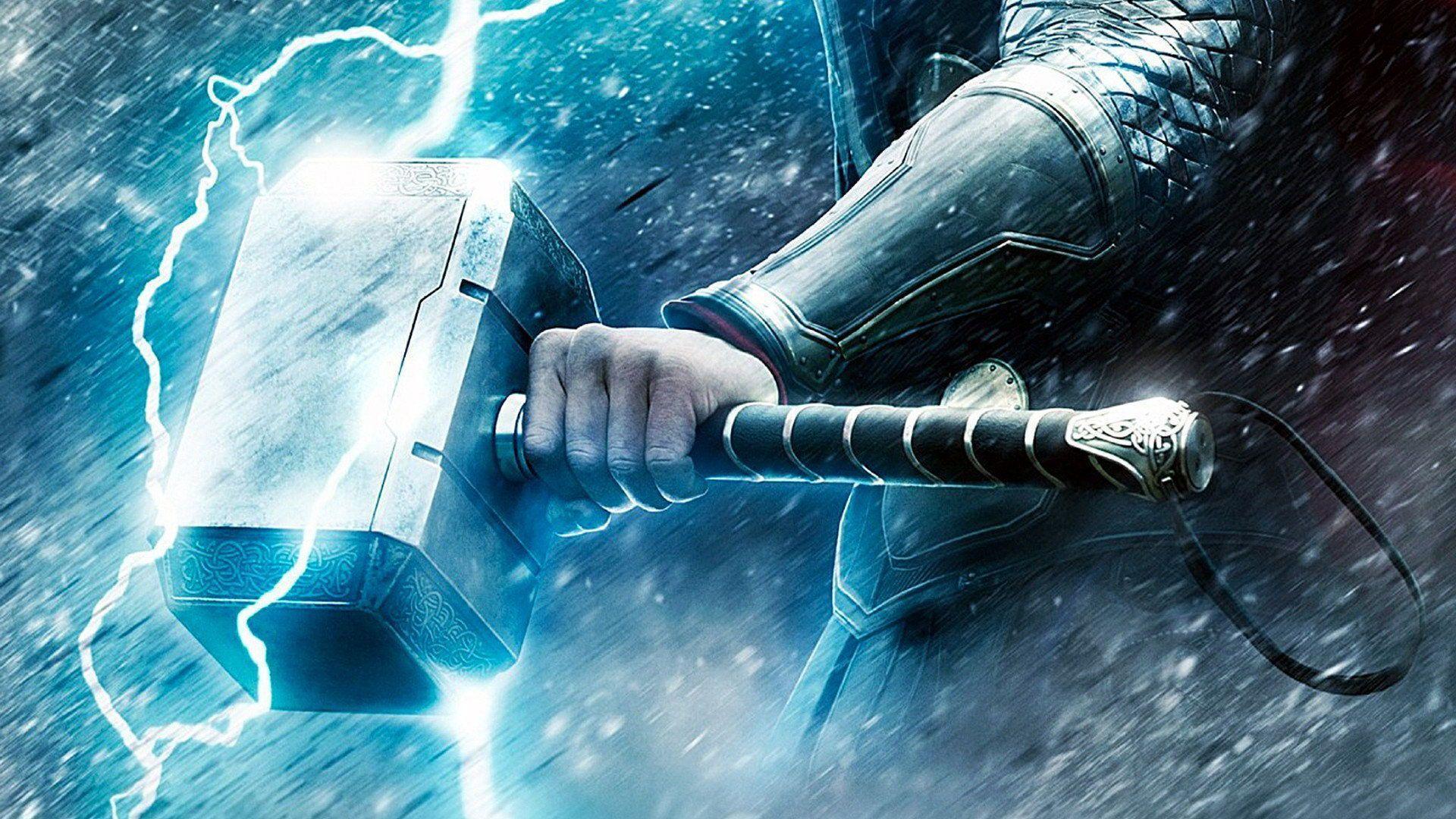 Wallpapers For > Thor Hammer Wallpapers Hd 1080p