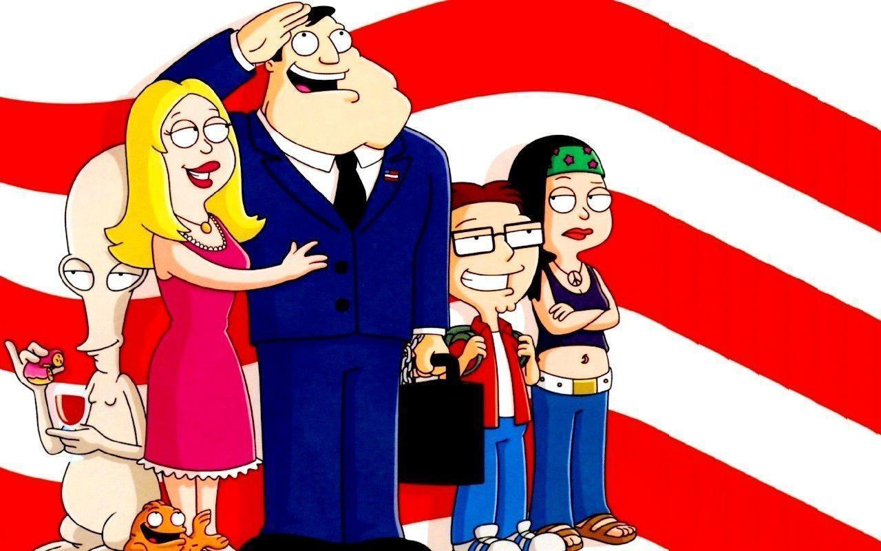 American Dad Flag Wallpapers 39944 in Movies