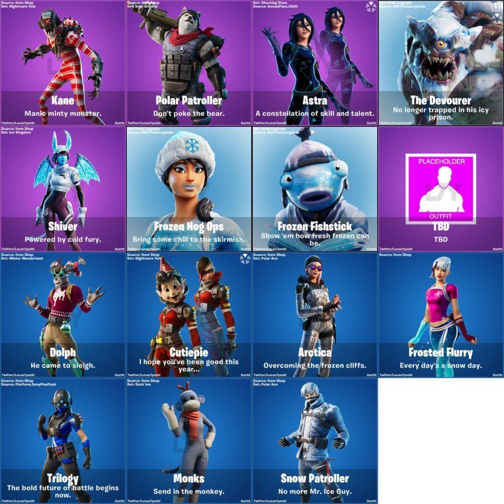 Fortnite v11.30 Leaked Skins: Codename ELF, Cutiepie, Cattus