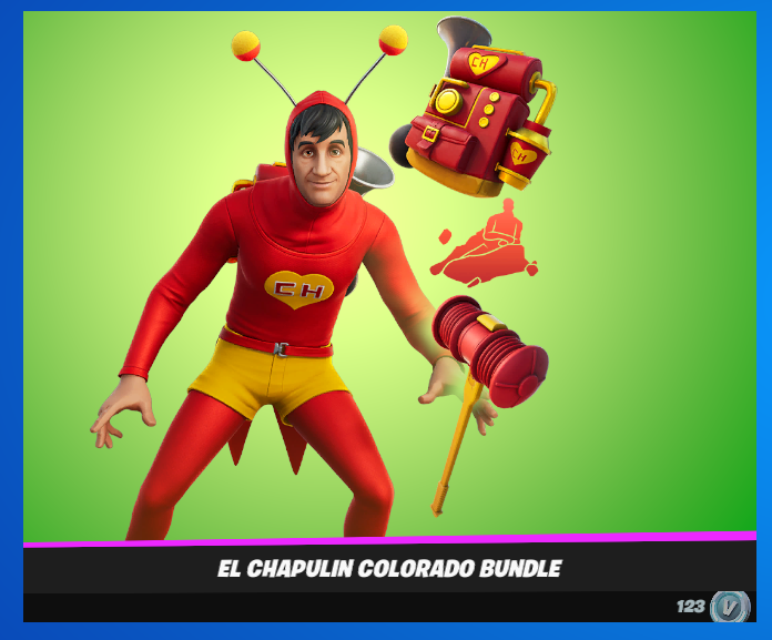 El Chapulín Colorado Fortnite wallpapers