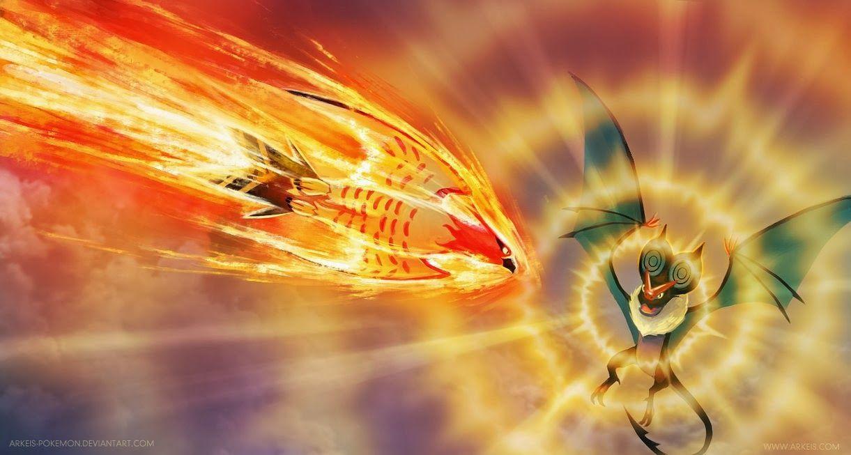 Sky Battle Talonflame vs. Noivern