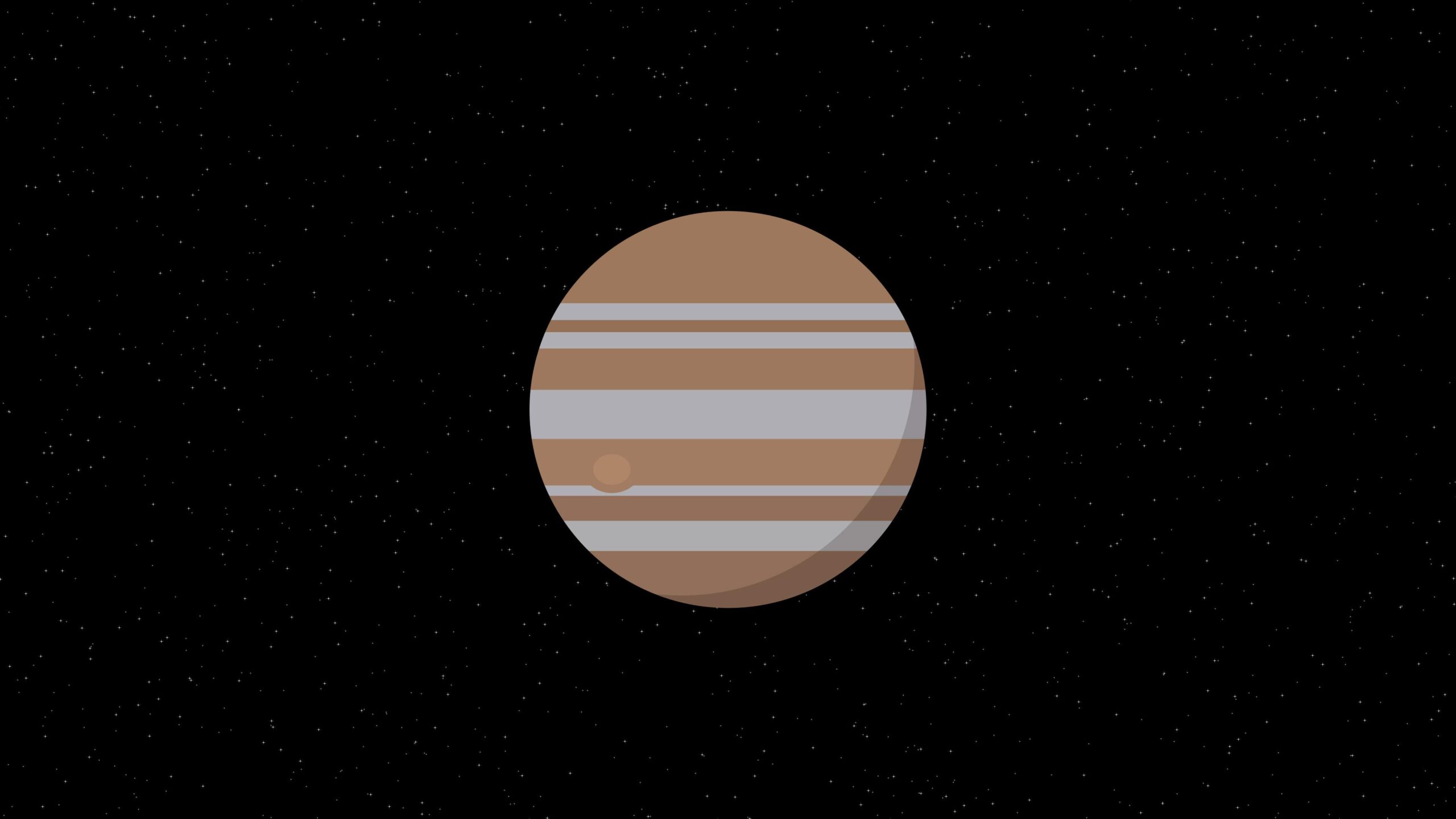 Jupiter Planet Minimalism 4k, HD Artist, 4k Wallpapers, Image