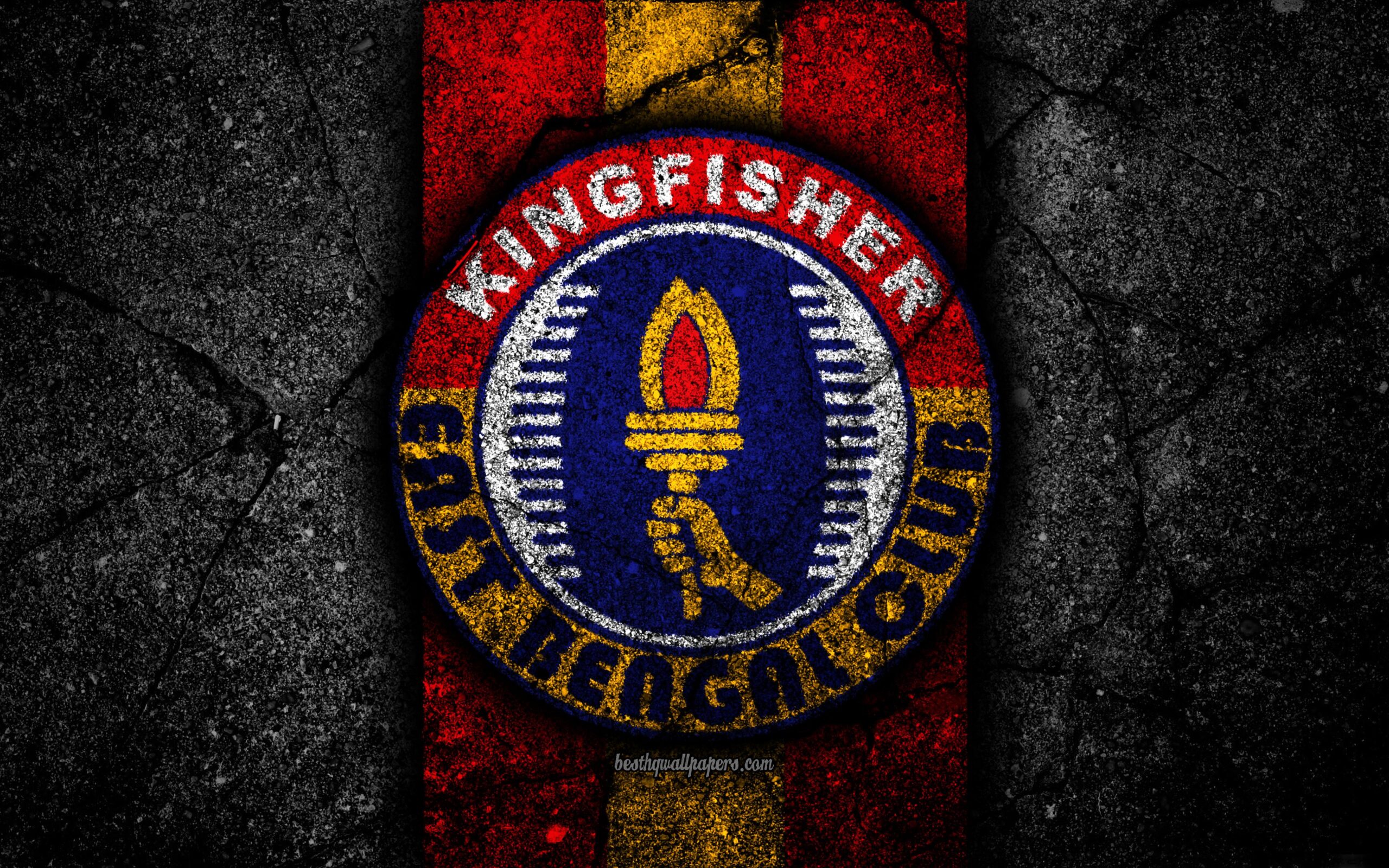 Download wallpapers 4k, East Bengal FC, emblem, I