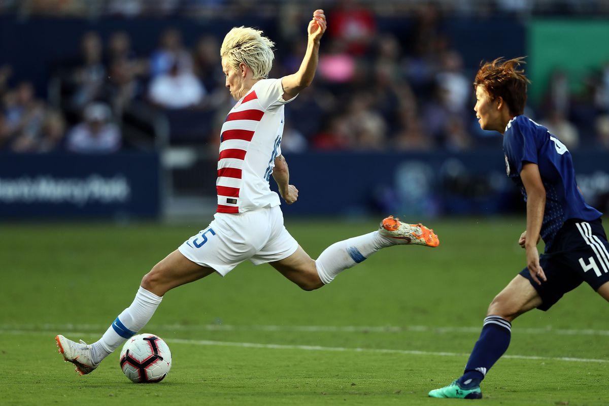 Megan Rapinoe out for Chile friendlies with rib injury