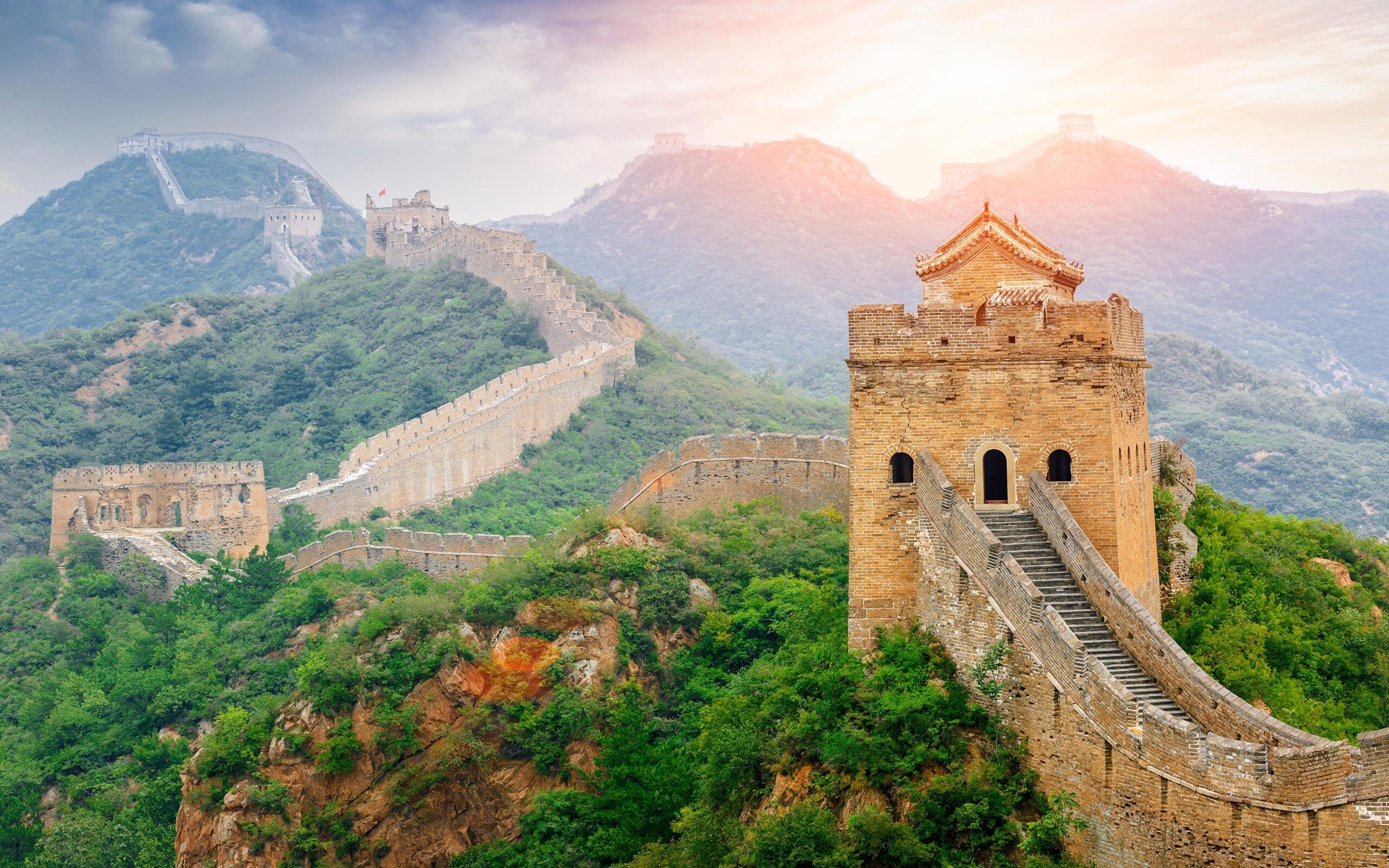 Wallpapers China Nature Mountains The Great Wall of China