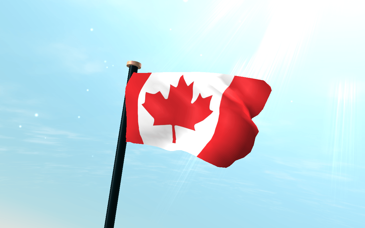 Canada Flag 3D Free Wallpapers