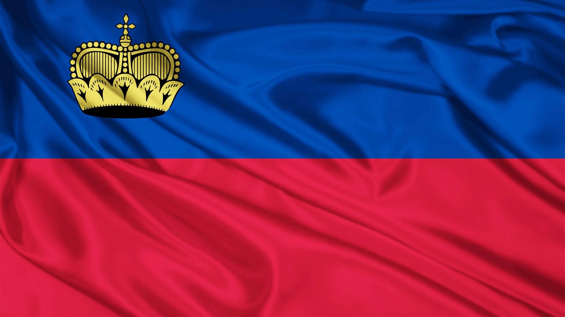 Liechtenstein flag desktop PC and Mac wallpapers