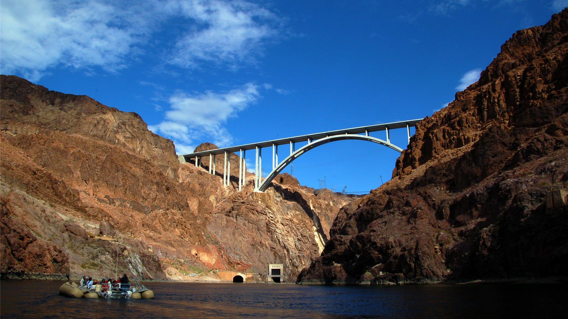 Hoover dam bypass bridge Full HD Wallpapers and Backgrounds