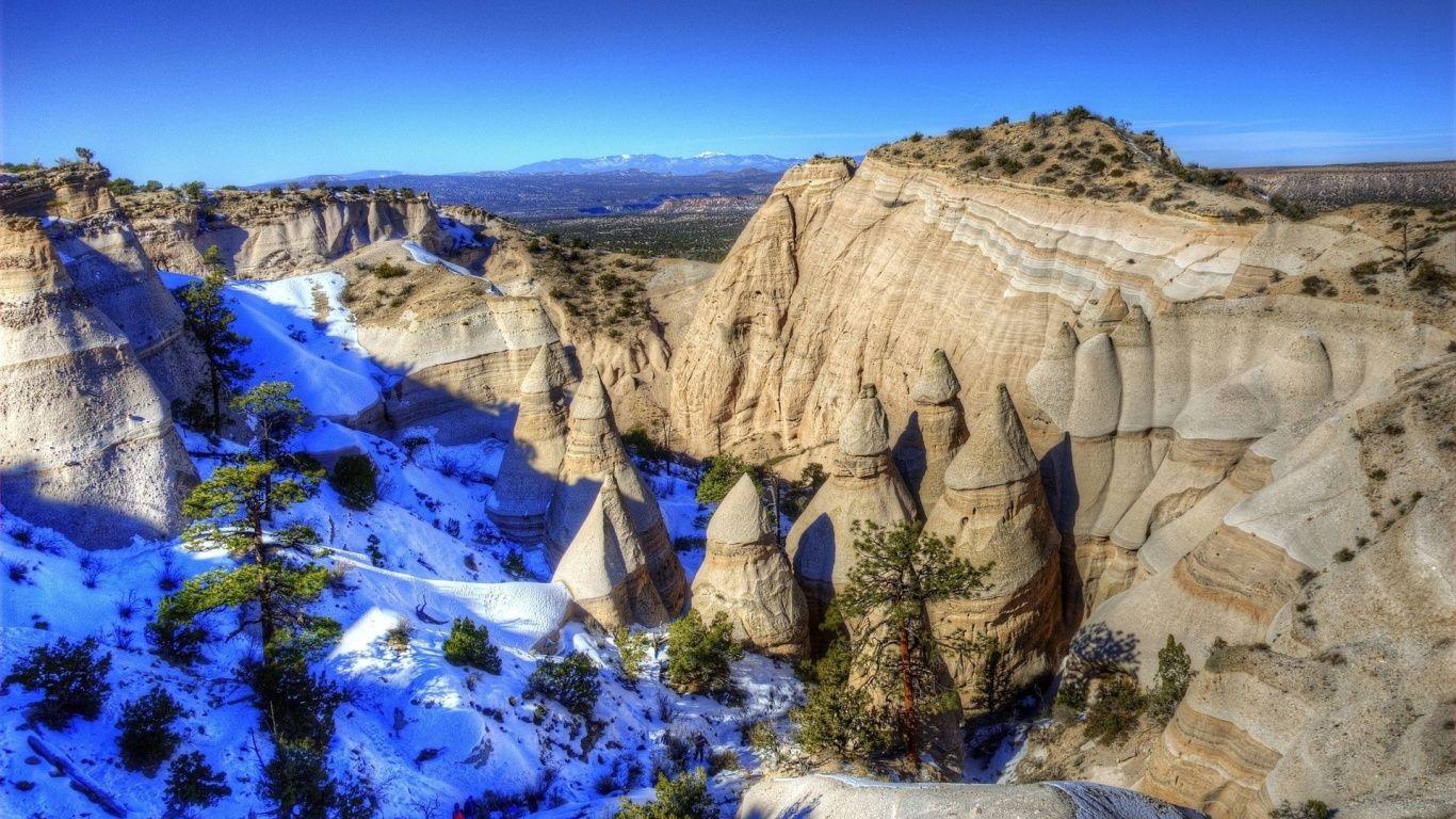 Kasha Katuwe Tent Rocks Mexico desktop PC and Mac wallpapers