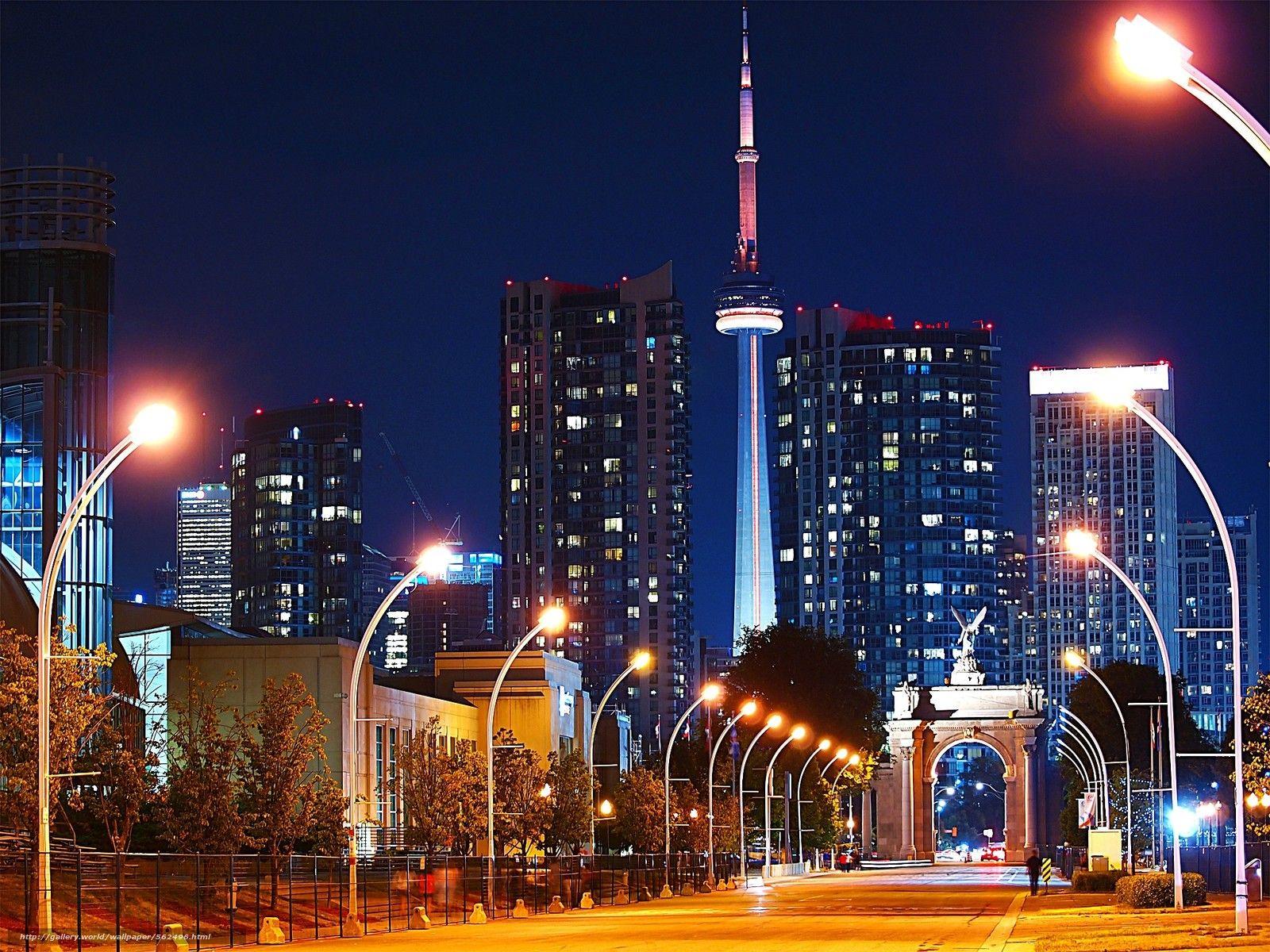 Toronto at Night Wallpapers