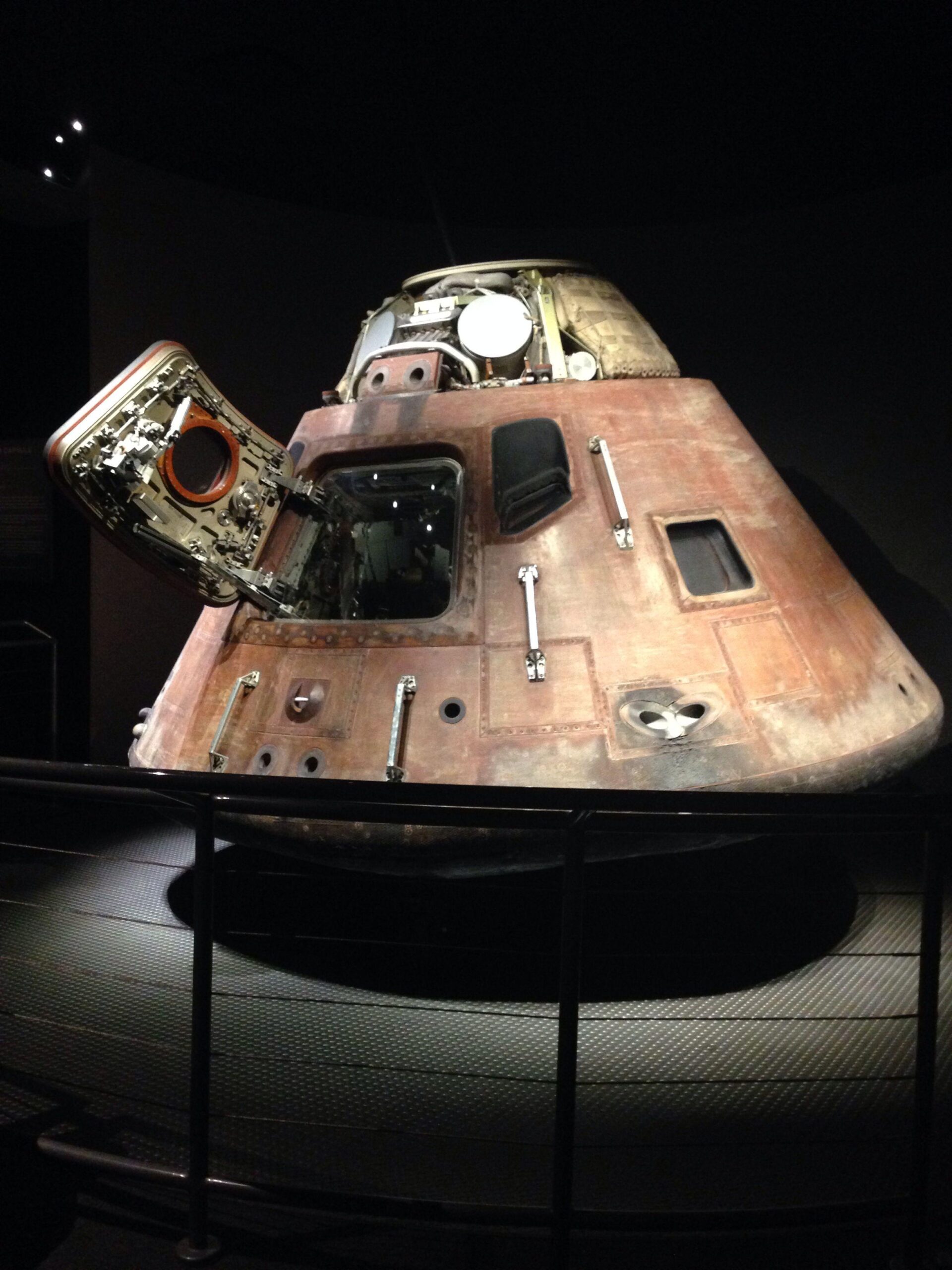 Apollo 13 capsule at Kennedy Space Center …