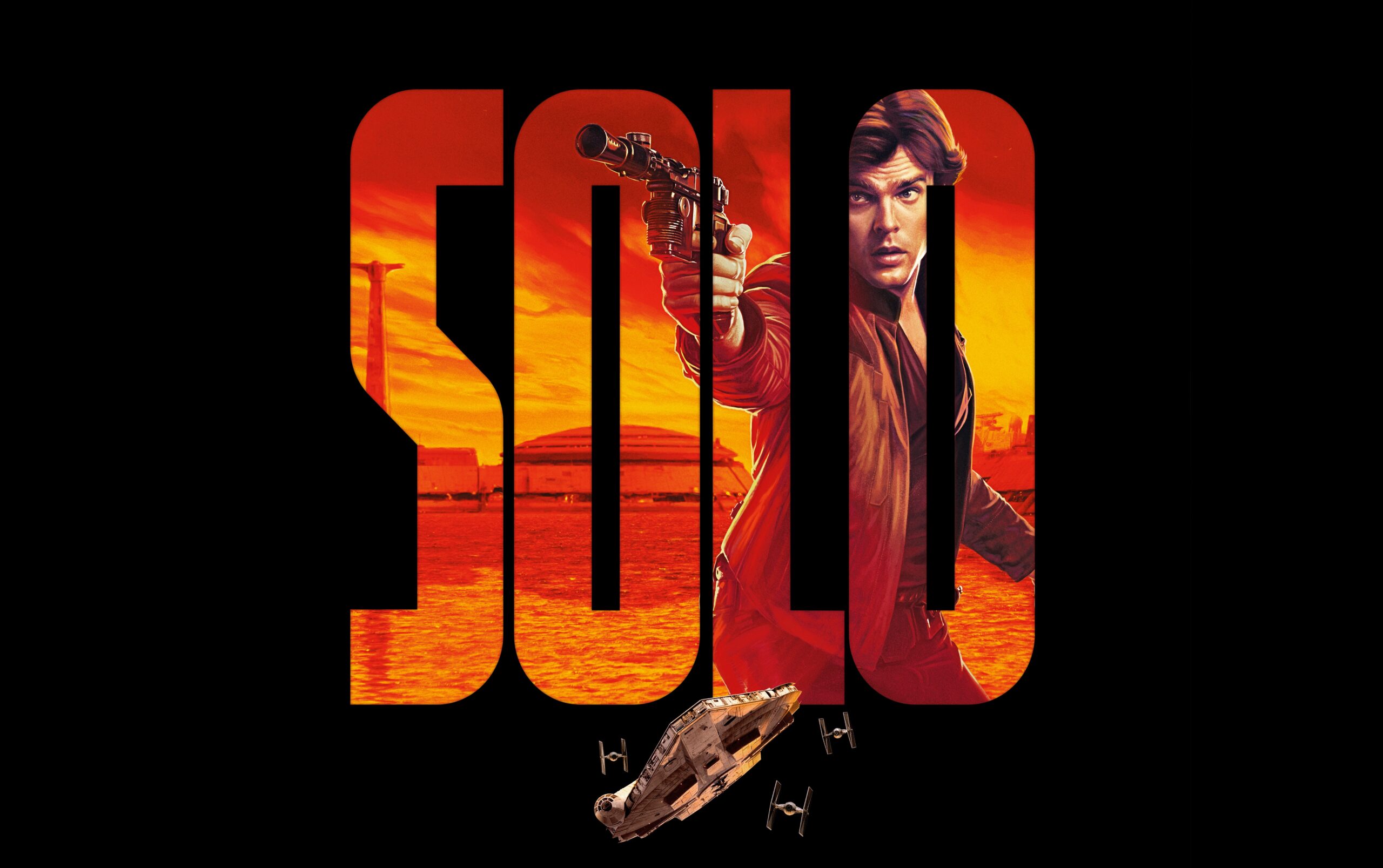 Wallpapers Solo: A Star Wars Story, Alden Ehrenreich, Han Solo, 4K