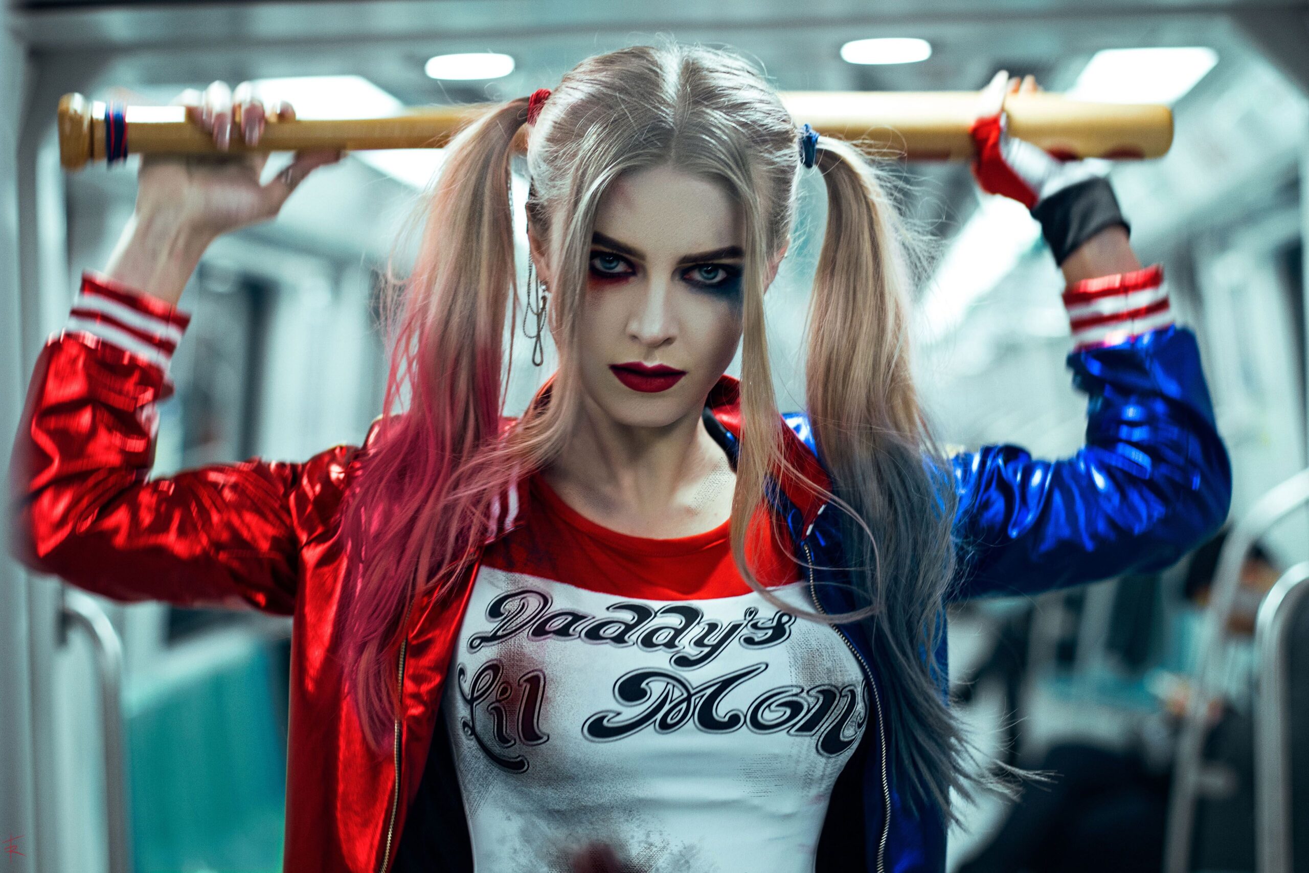 Wallpapers Harley Quinn, Cosplay, 4K, Movies,