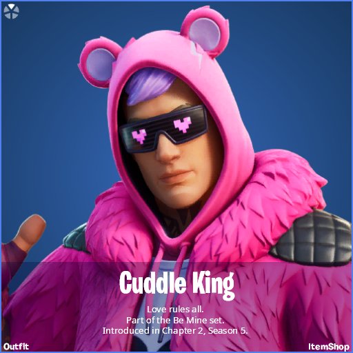 Cuddle King Fortnite wallpapers