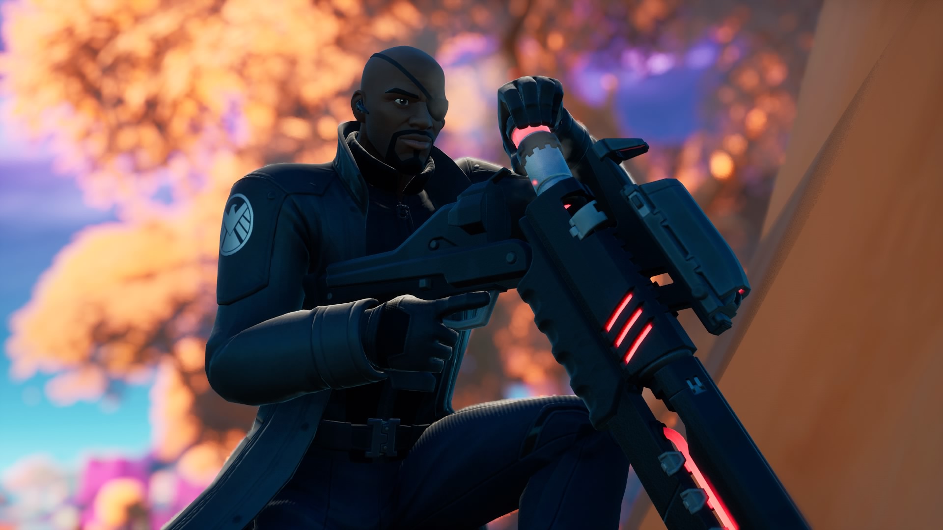 Nick Fury Fortnite wallpapers