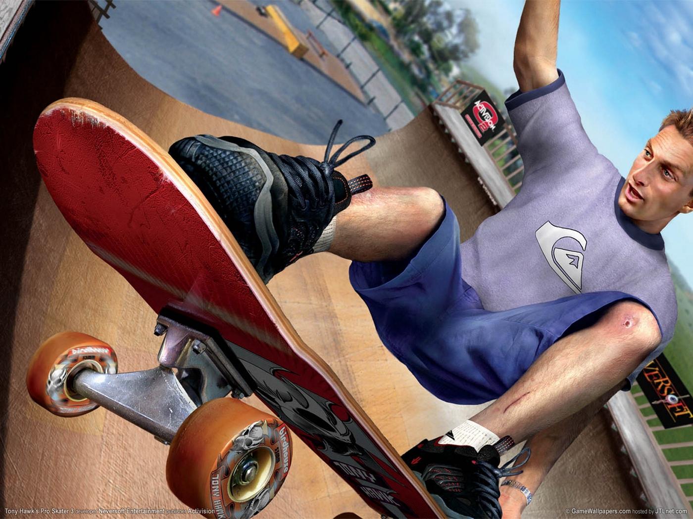 Download wallpapers tony hawks pro skater 3, tony hawk