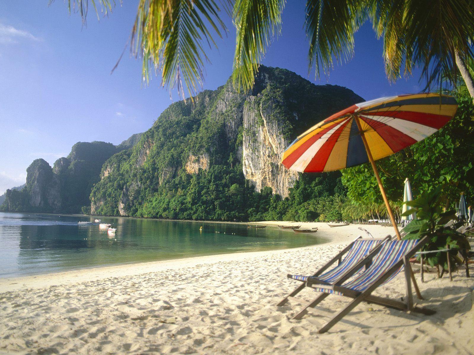 Nature: Koh Phi Phi Lee, Phuket, Thailand, desktop wallpapers nr. 40416