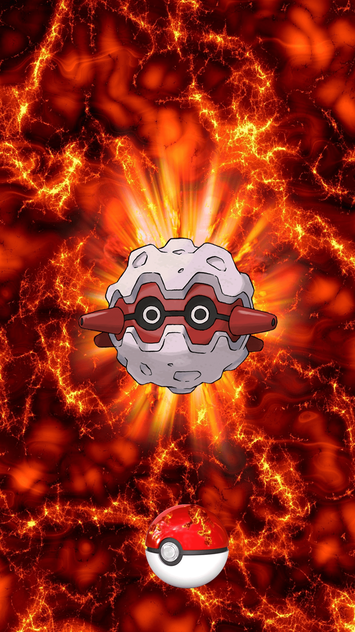 205 Fire Pokeball Forretress Unknown Pineco