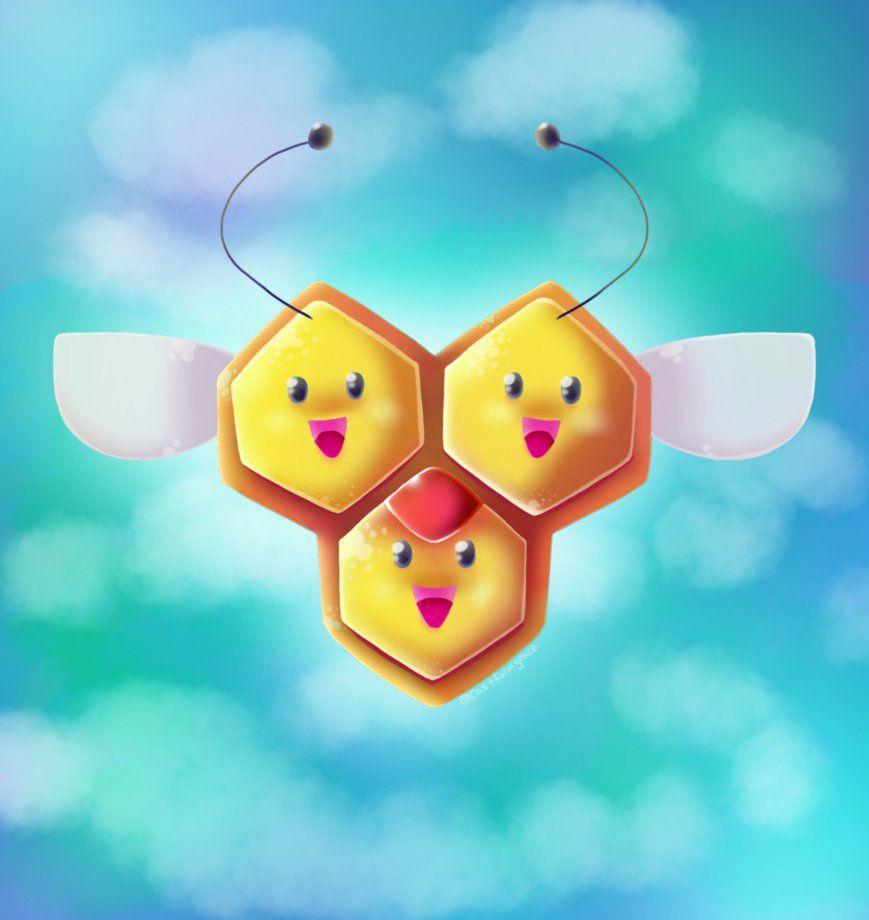 Female Combee by castformgrass