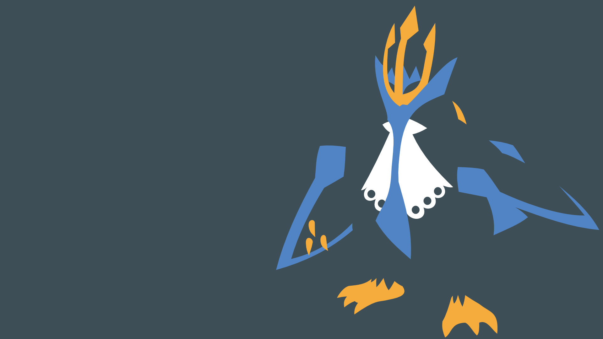 Empoleon, minimalism, video games