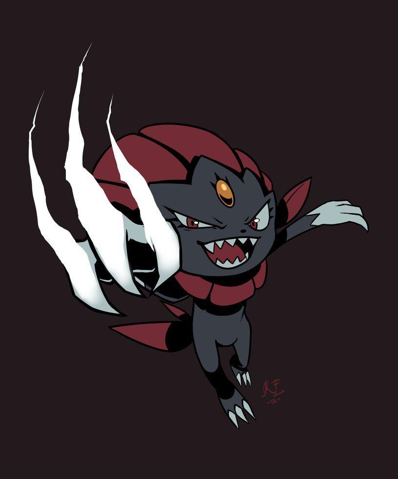 Weavile by EvilQueenie