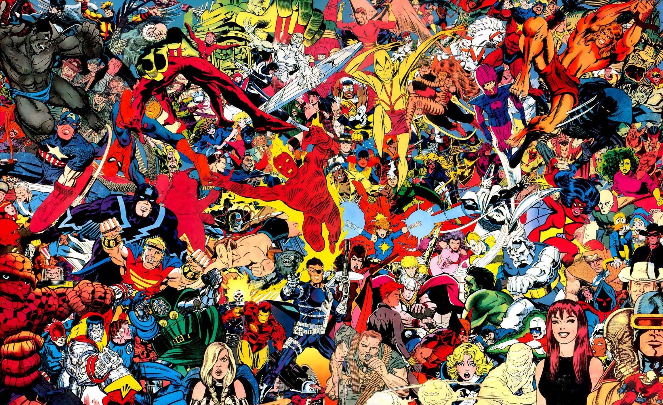 Classic Marvel Comics Wallpapers image