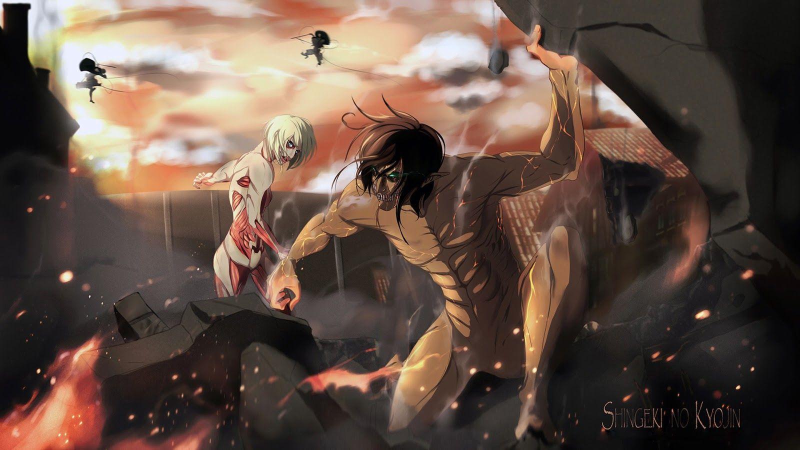 Download Attack on Titan HD Wallpapers Pack