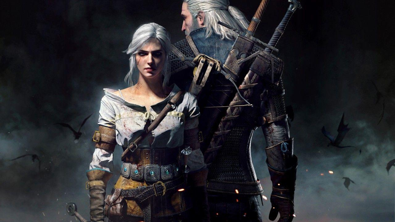 Wallpapers Geralt, Ciri, The Witcher 3, Wild Hunt, 5K, Games,