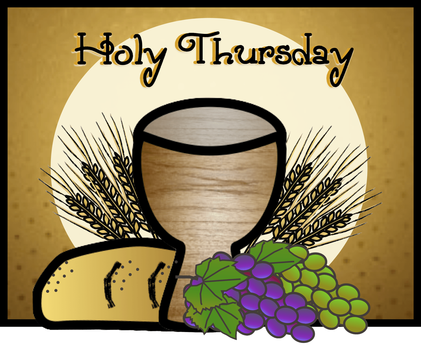 Faith Filled Freebies: Free Holy Thursday Clip Art from