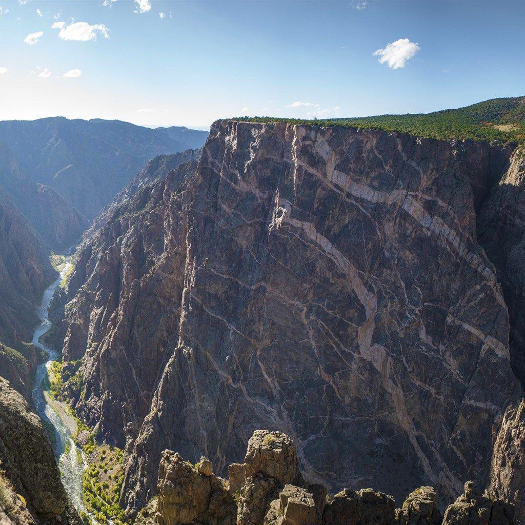 Download wallpapers Black Canyon, 4k, America, Gunnison National