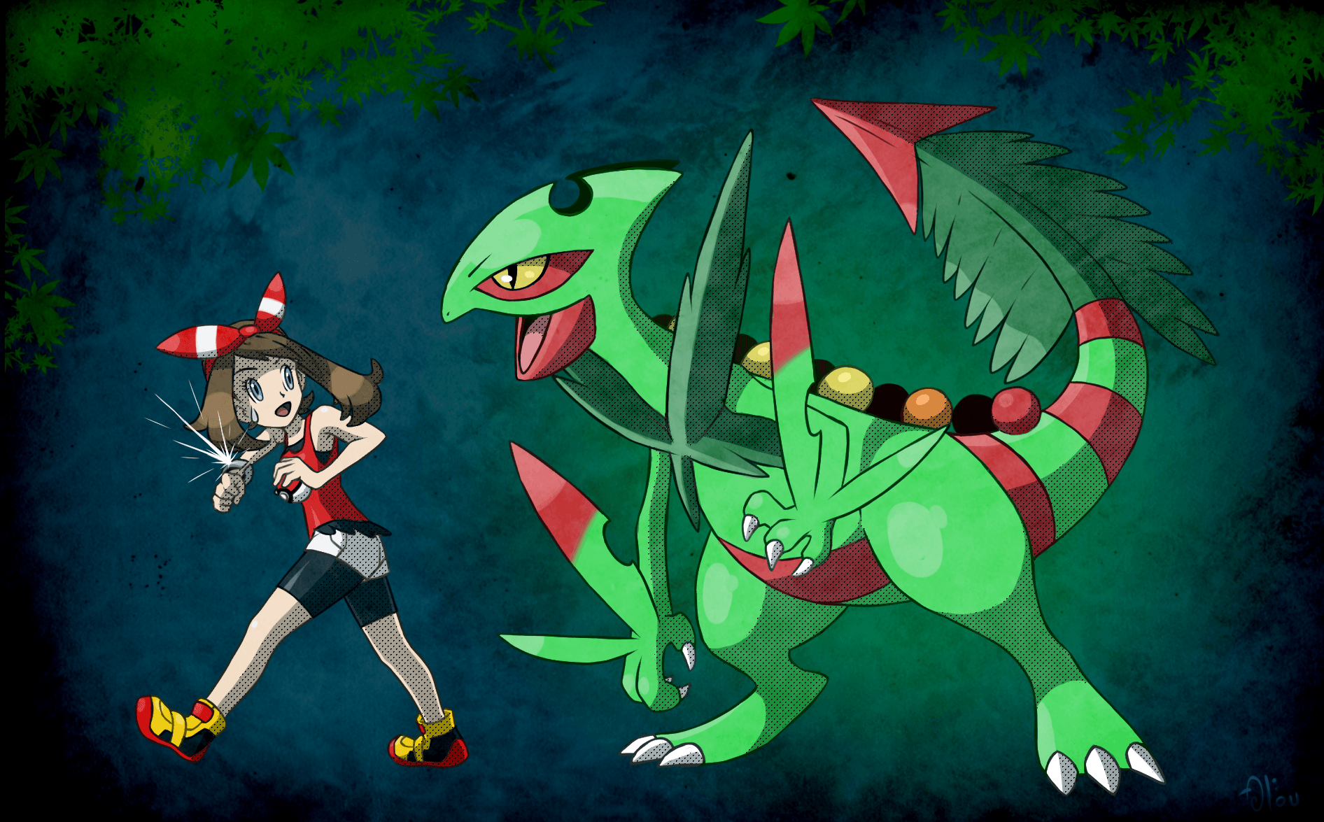 All and Mega Sceptile by All0412