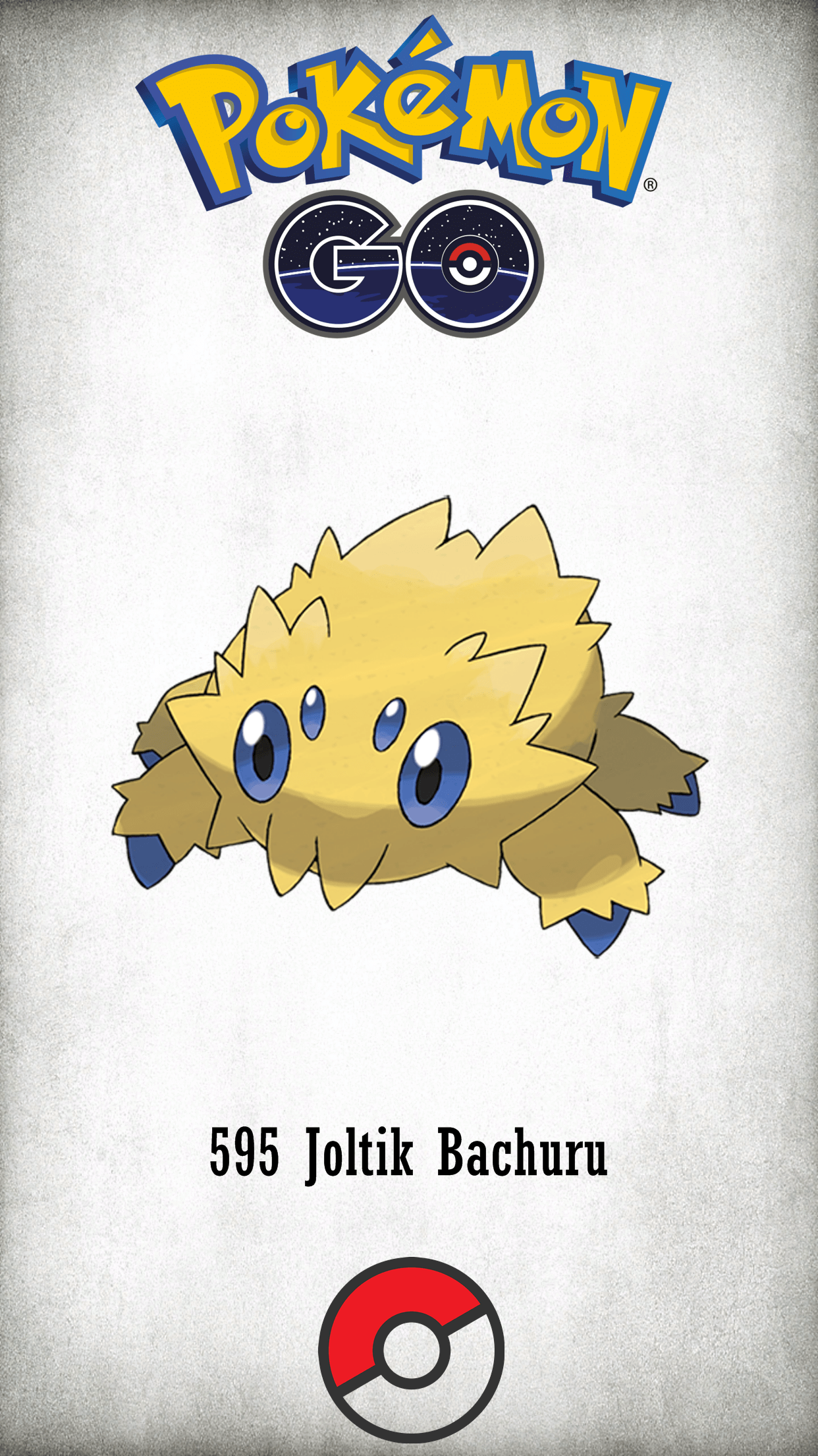 595 Character Joltik Bachuru