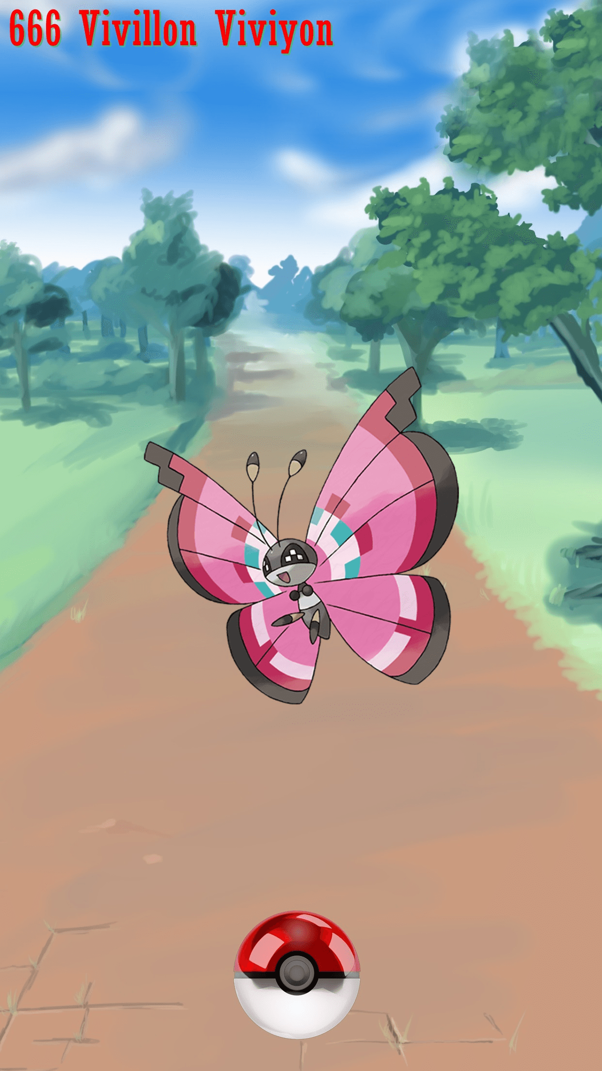 666 Street Pokeball Vivillon Viviyon