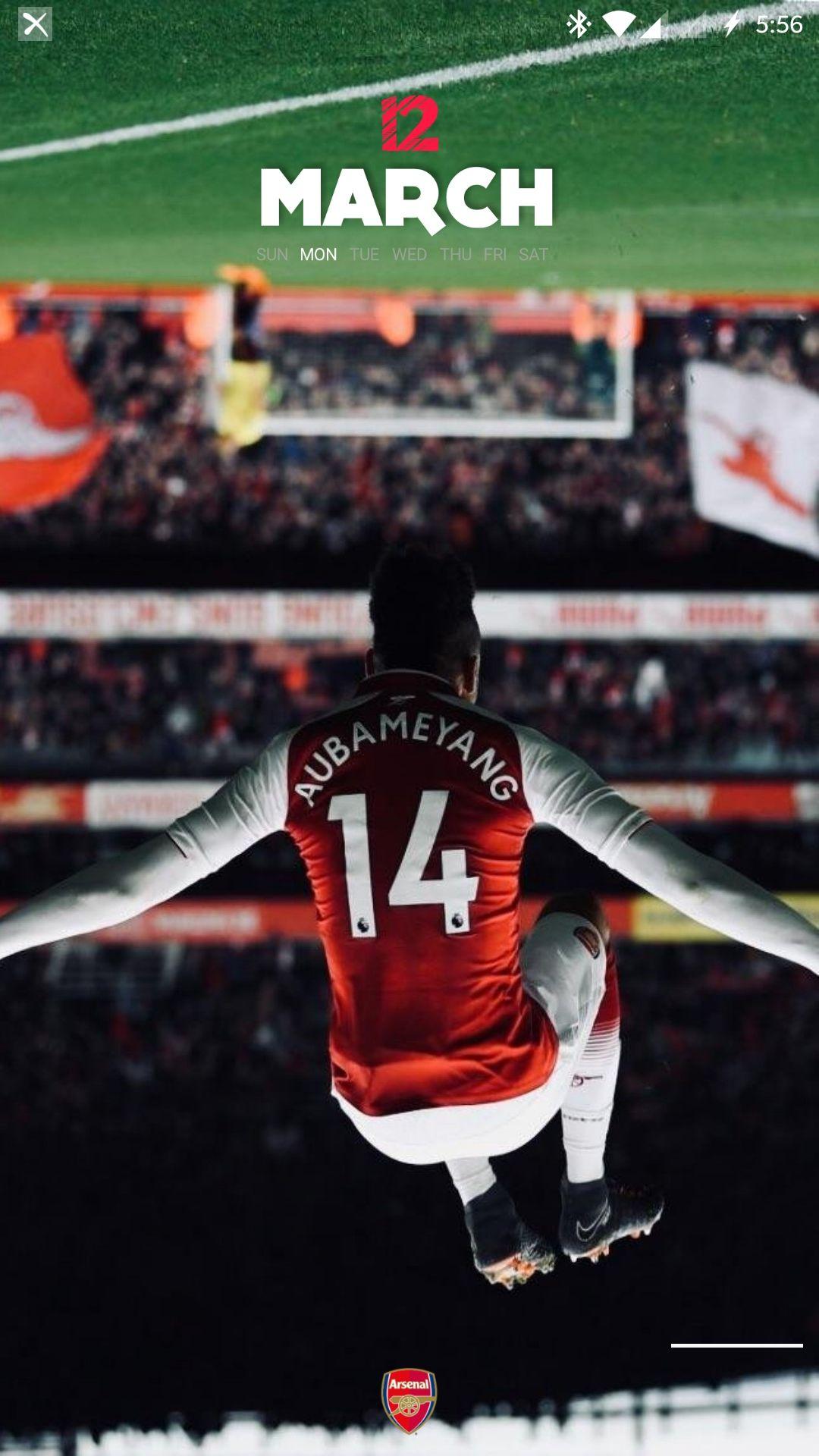 Aubameyang inspired theme. : Gunners