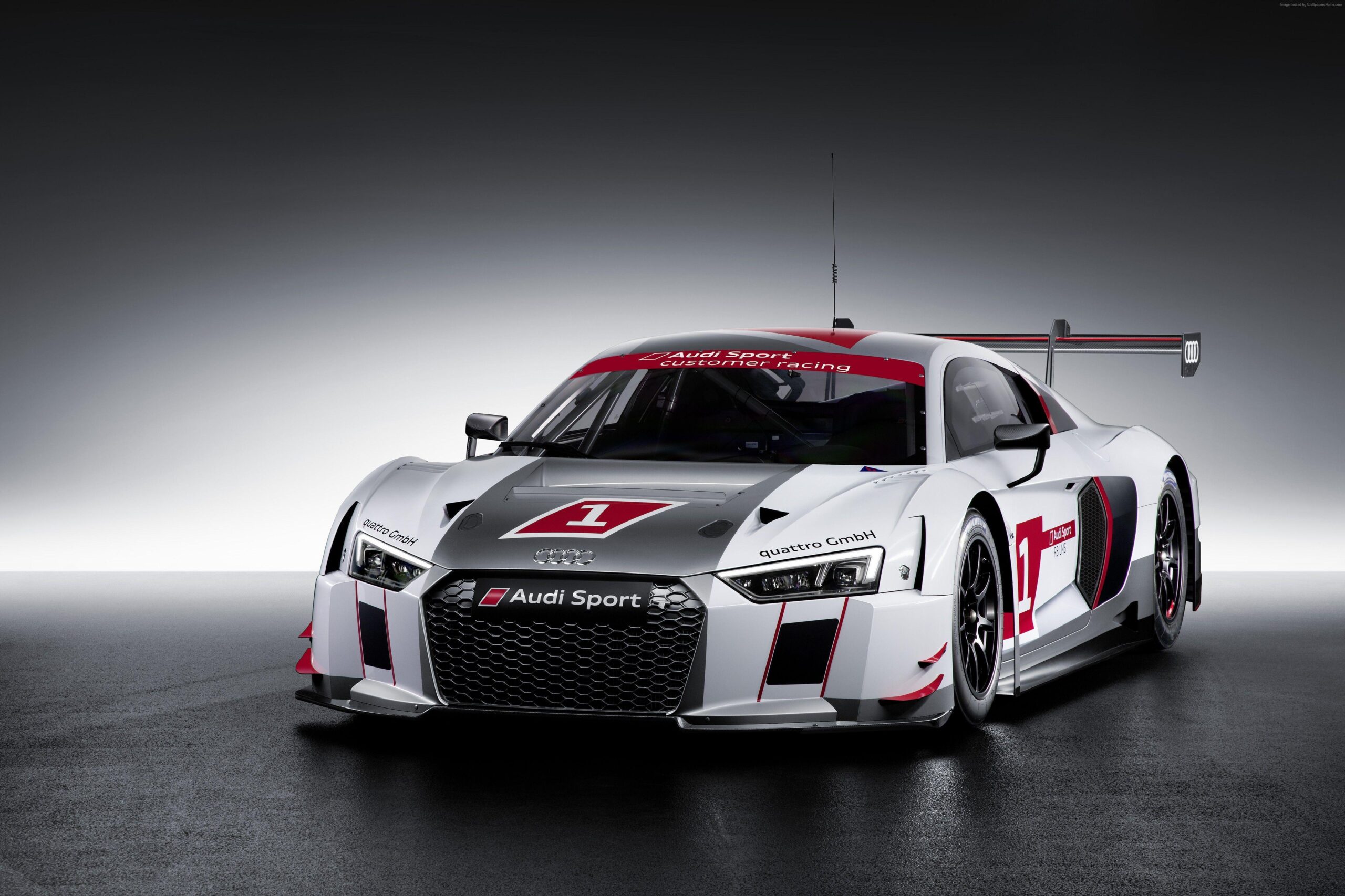 Wallpapers Audi R8 LMS, coupe, supercar, gray., Cars & Bikes