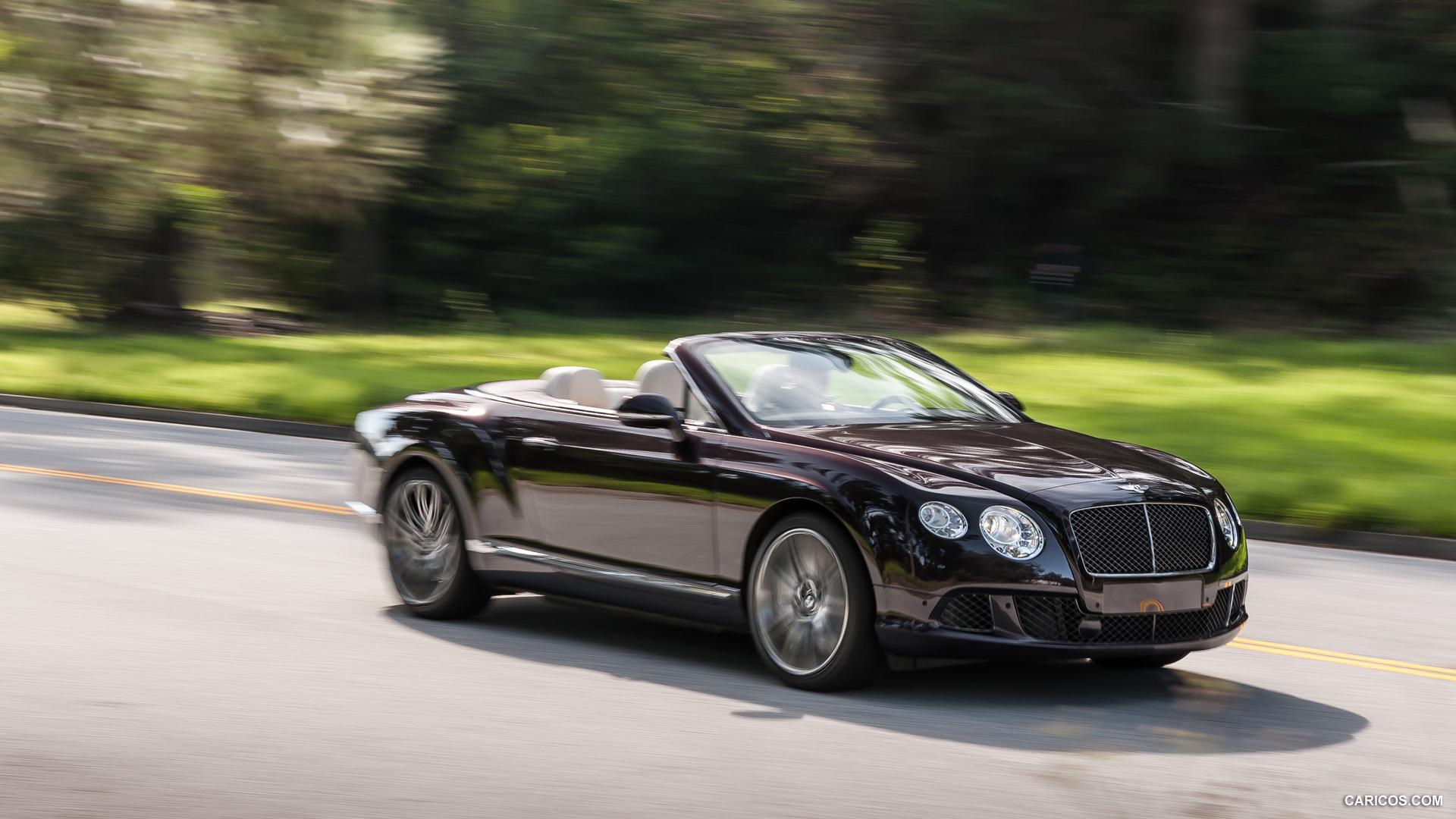 2014 Bentley Continental GT Speed Convertible Damson