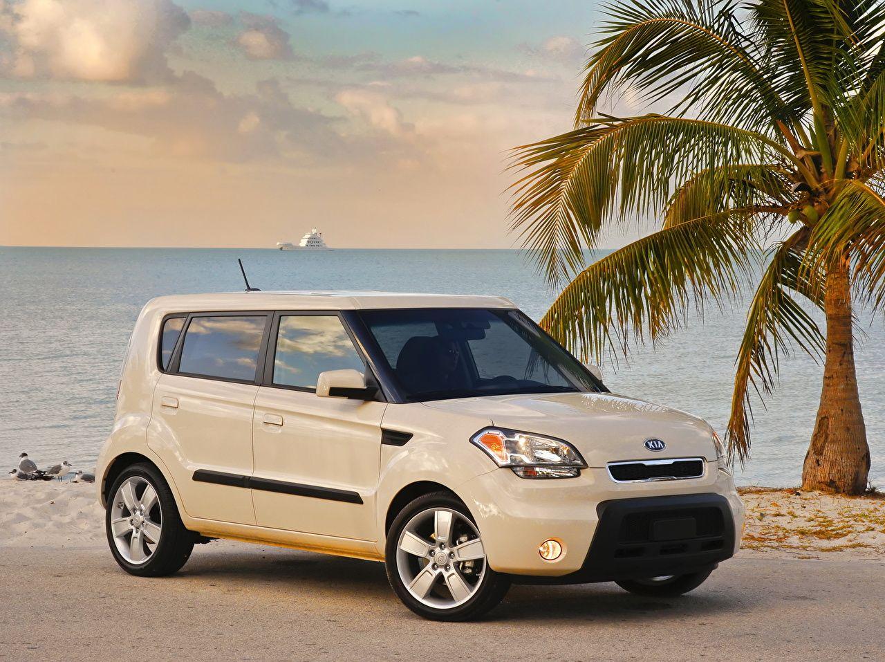 Wallpapers KIA 2013 Kia Soul palm trees automobile