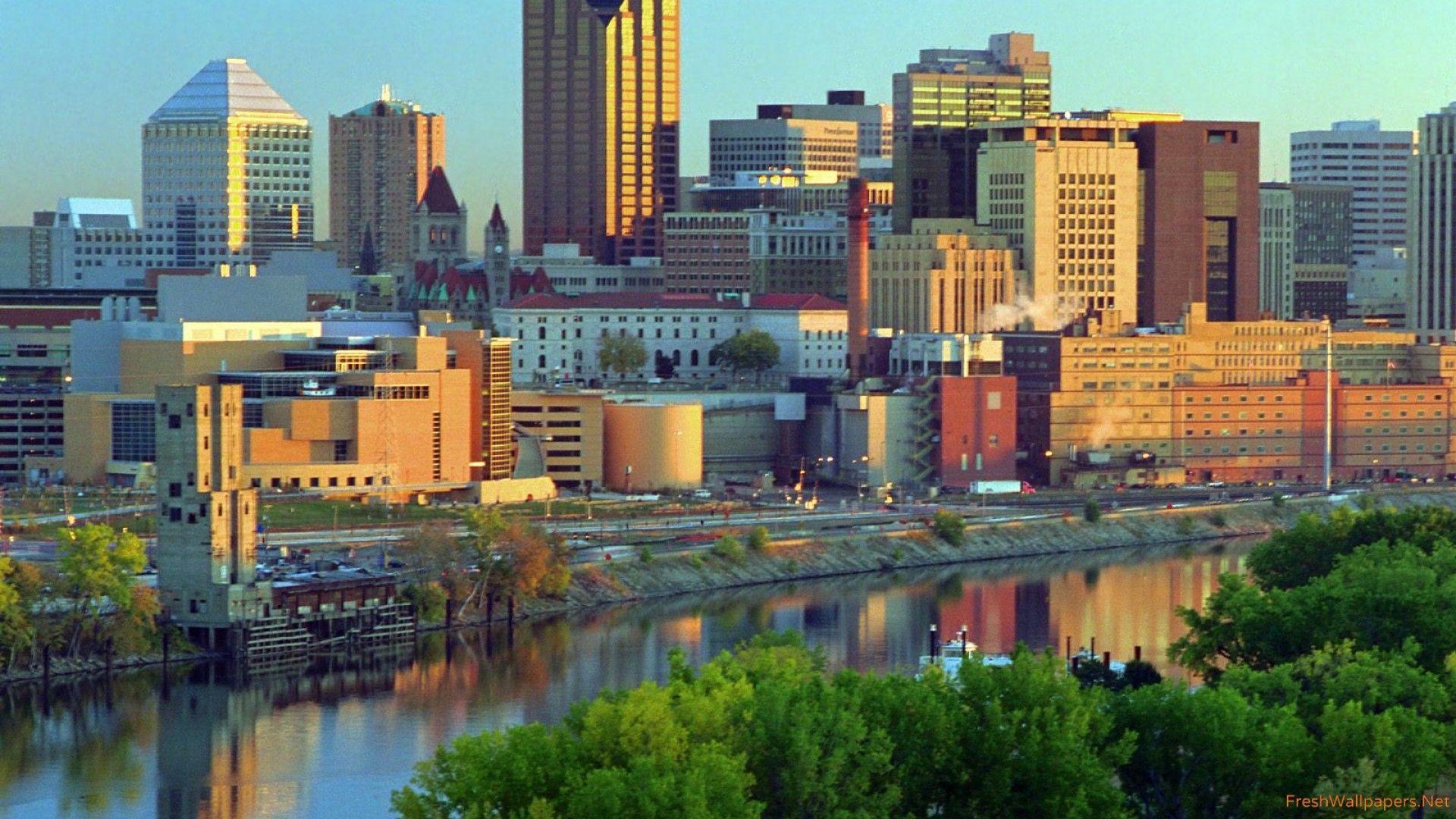 Mississippi River, St. Paul, Minnesota wallpapers