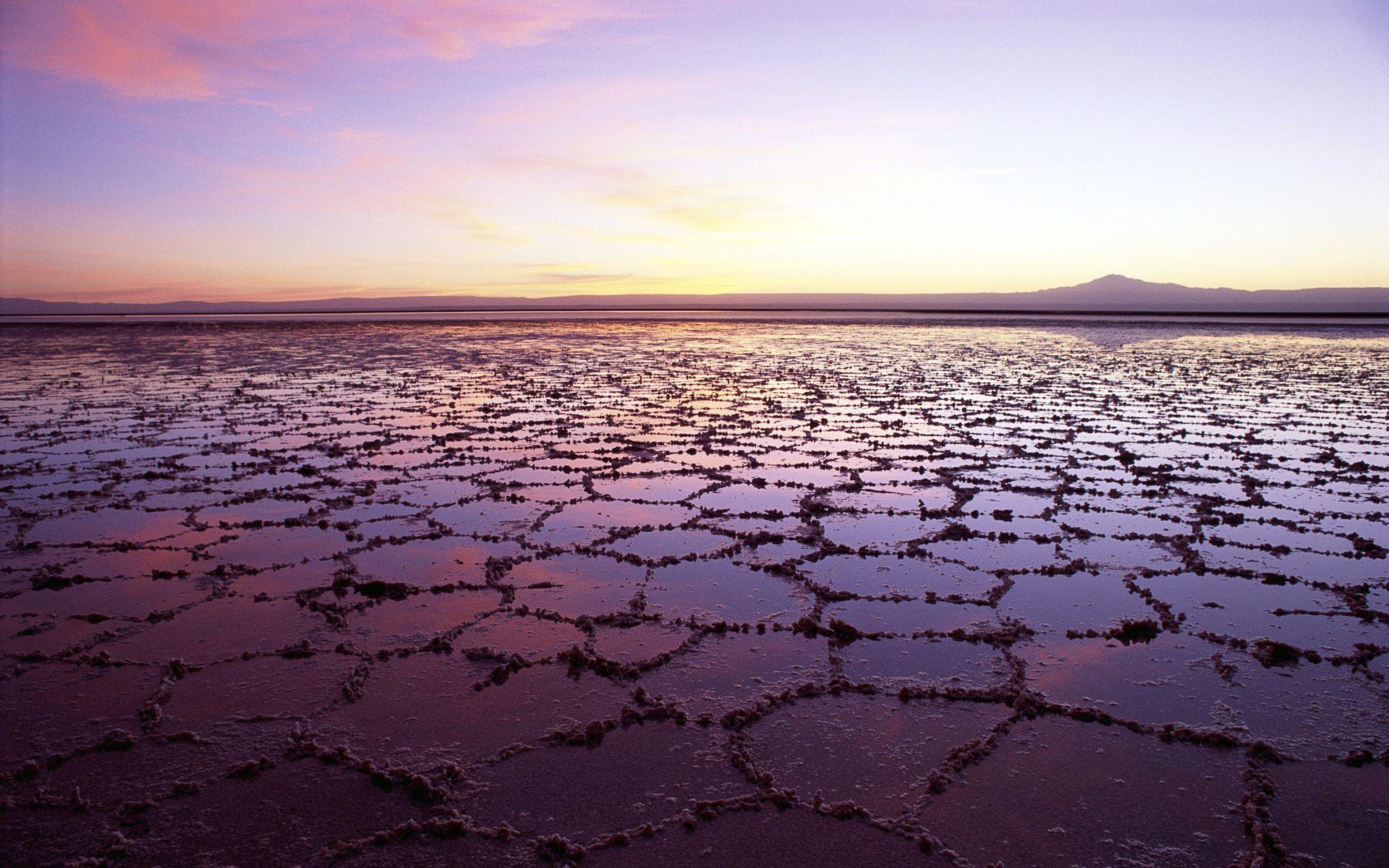 Salt Lake in Chile Wallpapers