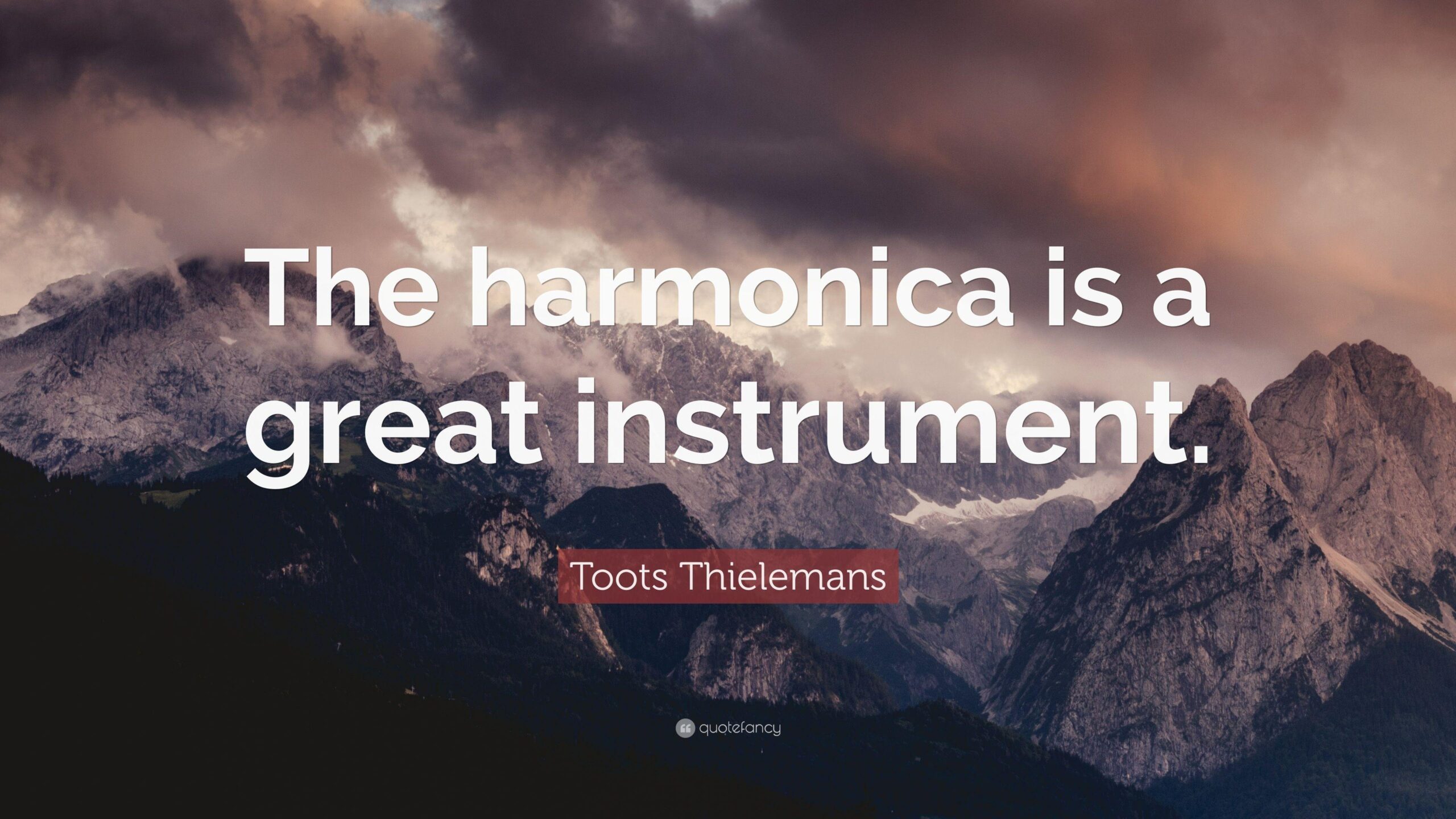 Toots Thielemans Quote: “The harmonica is a great instrument.”