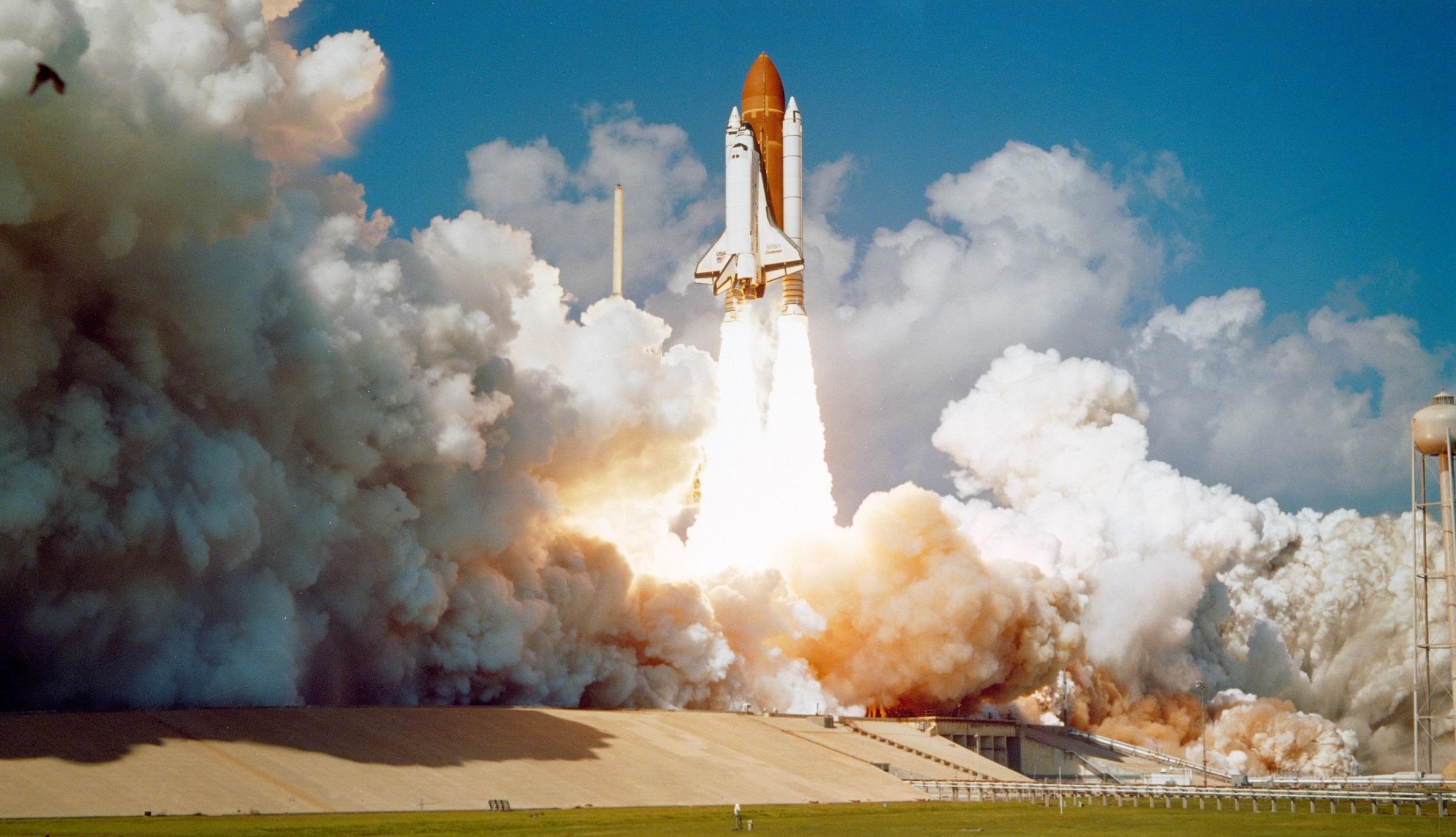 Challenger Space Shuttle, Launch, rocket, space travel vehicle free