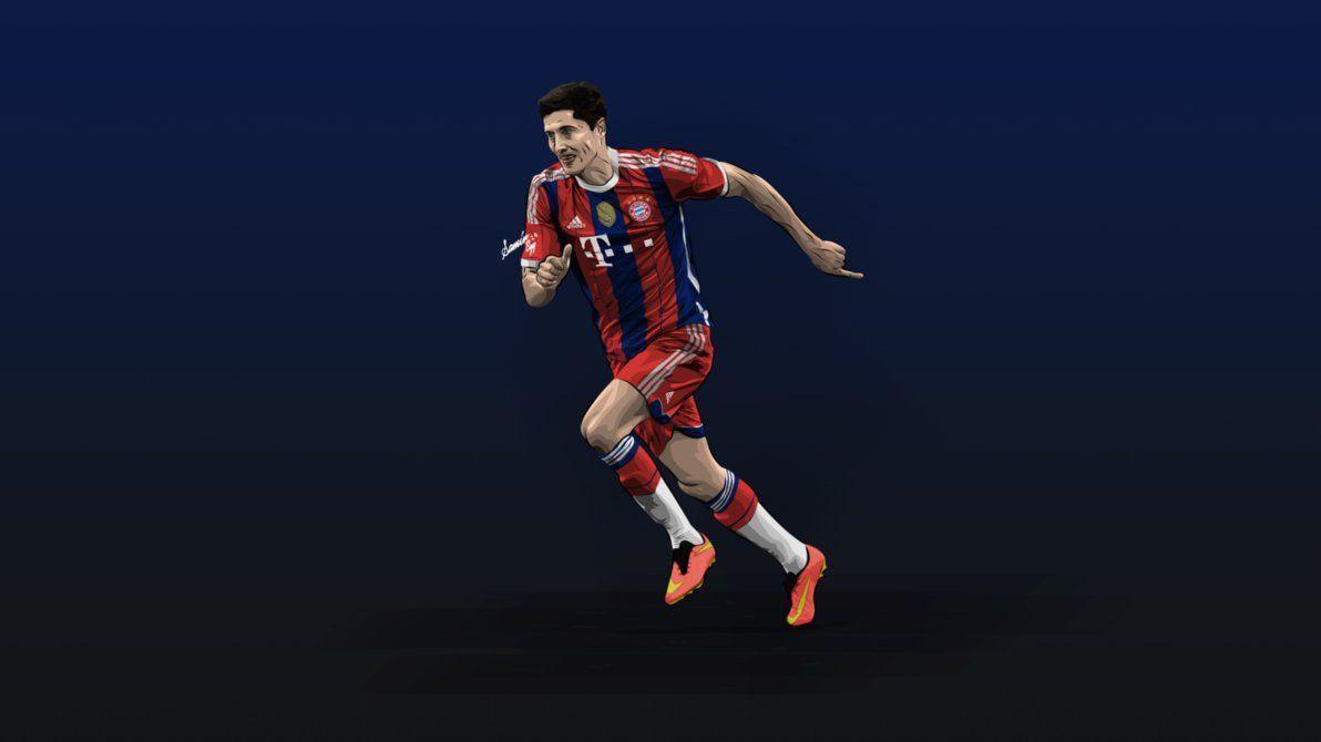 Robert Lewandowski by midosamir89